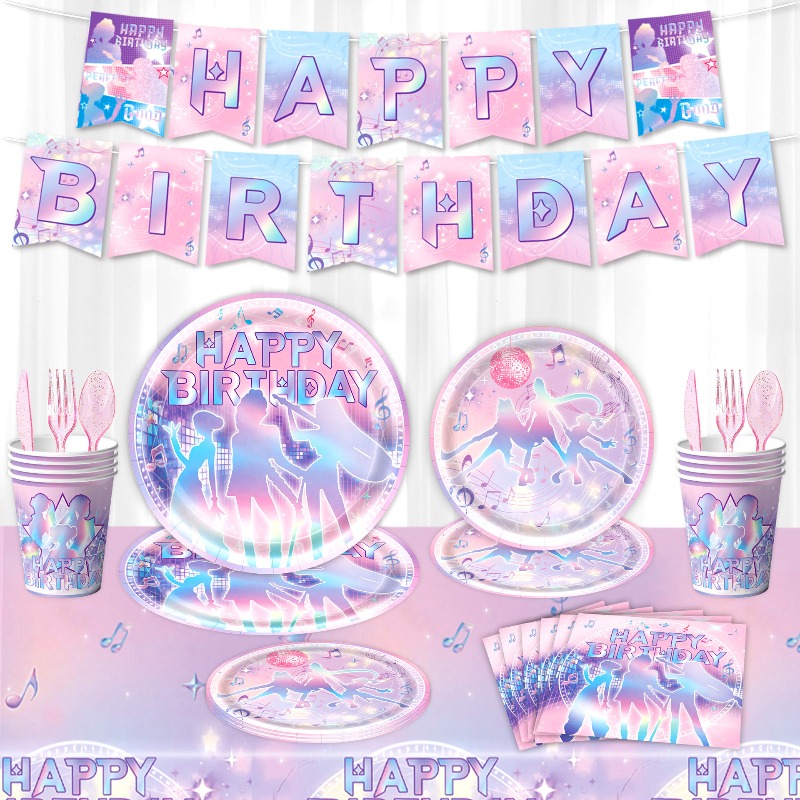Cosplay Prop Display - K-pop Birthday Decorations for Girls Birthday