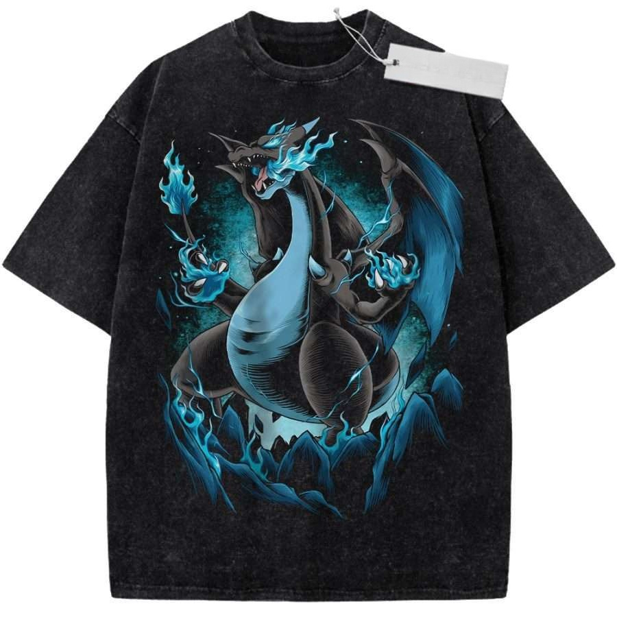 Cosplay Flame Prop - Men Women Short Sleeve T Shirt