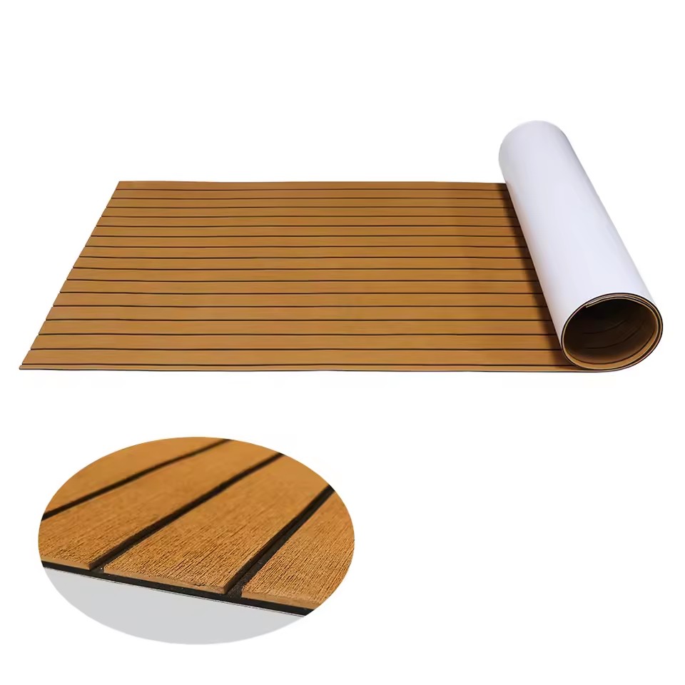 Eva Foam Sheet - 1200/2400x450x6mm Faux Teak EVA Foam Boat