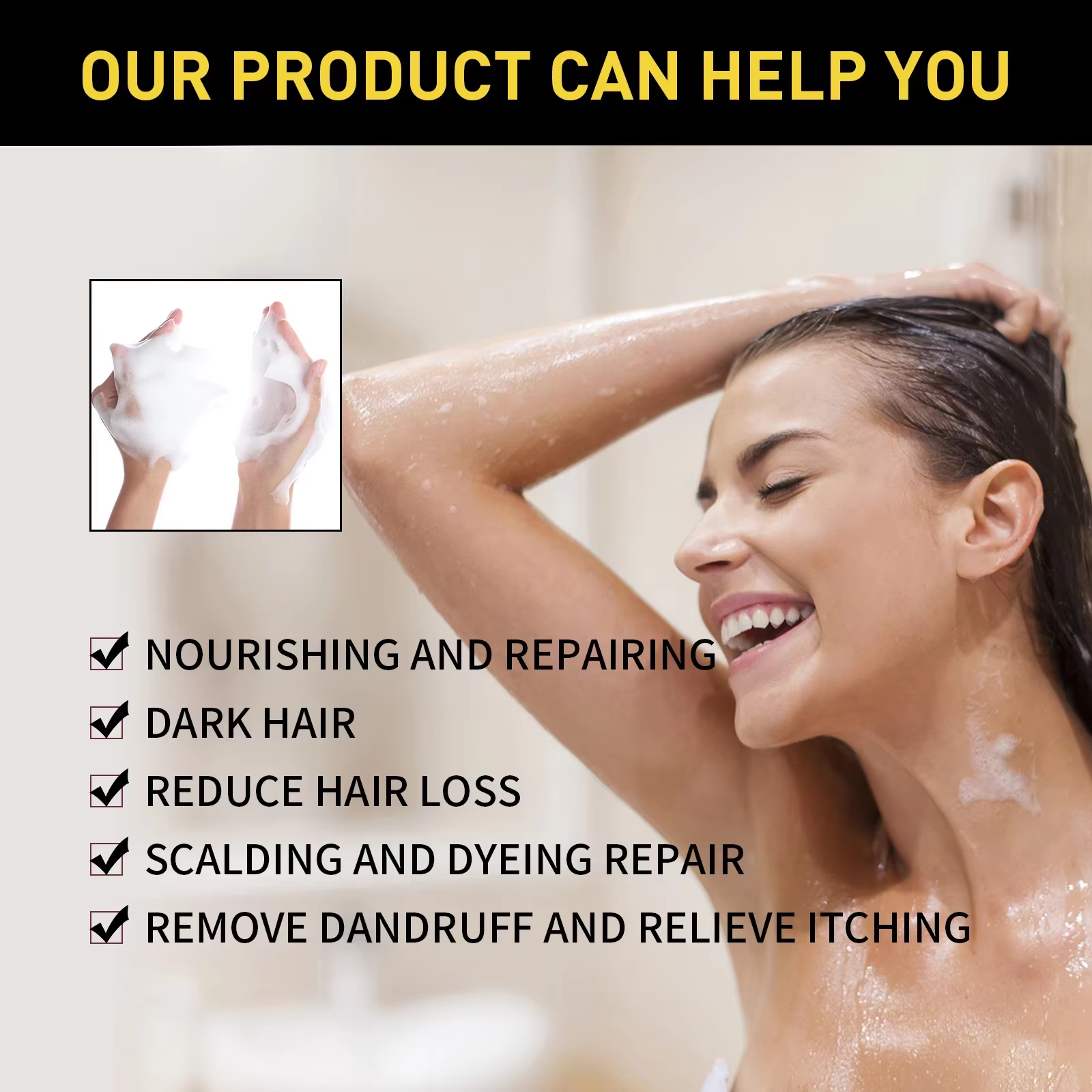100ml Natural Herbal Hair Dye  - Hair Spray Color recension och pris