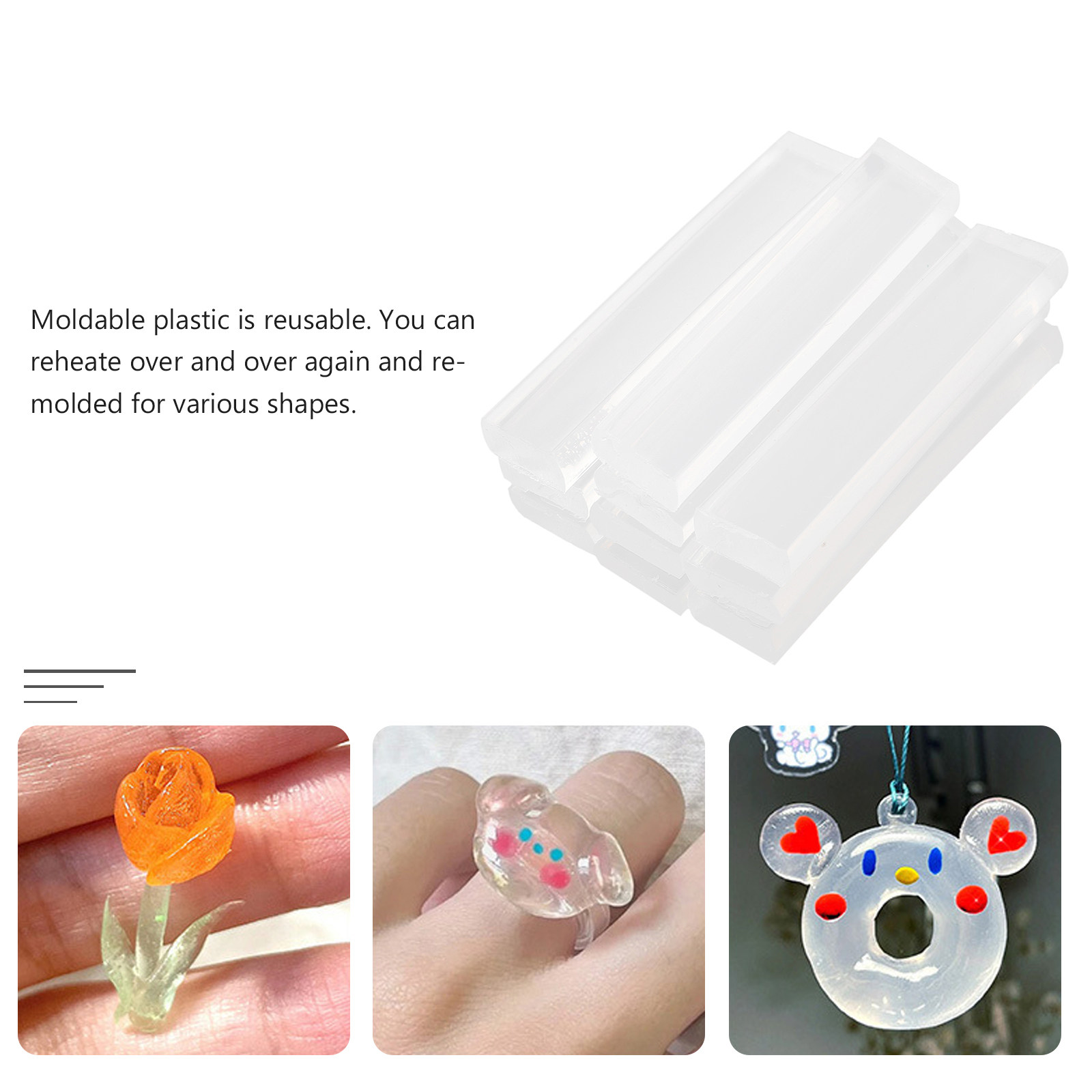 1 Bag Resin Pendant Polymorphs - Thermoplastic Pellet recension och pris