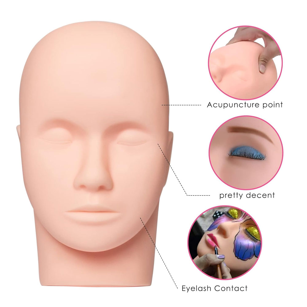 Mannequin Flat Head Practice M - Cosplay Prop Display recension och pris