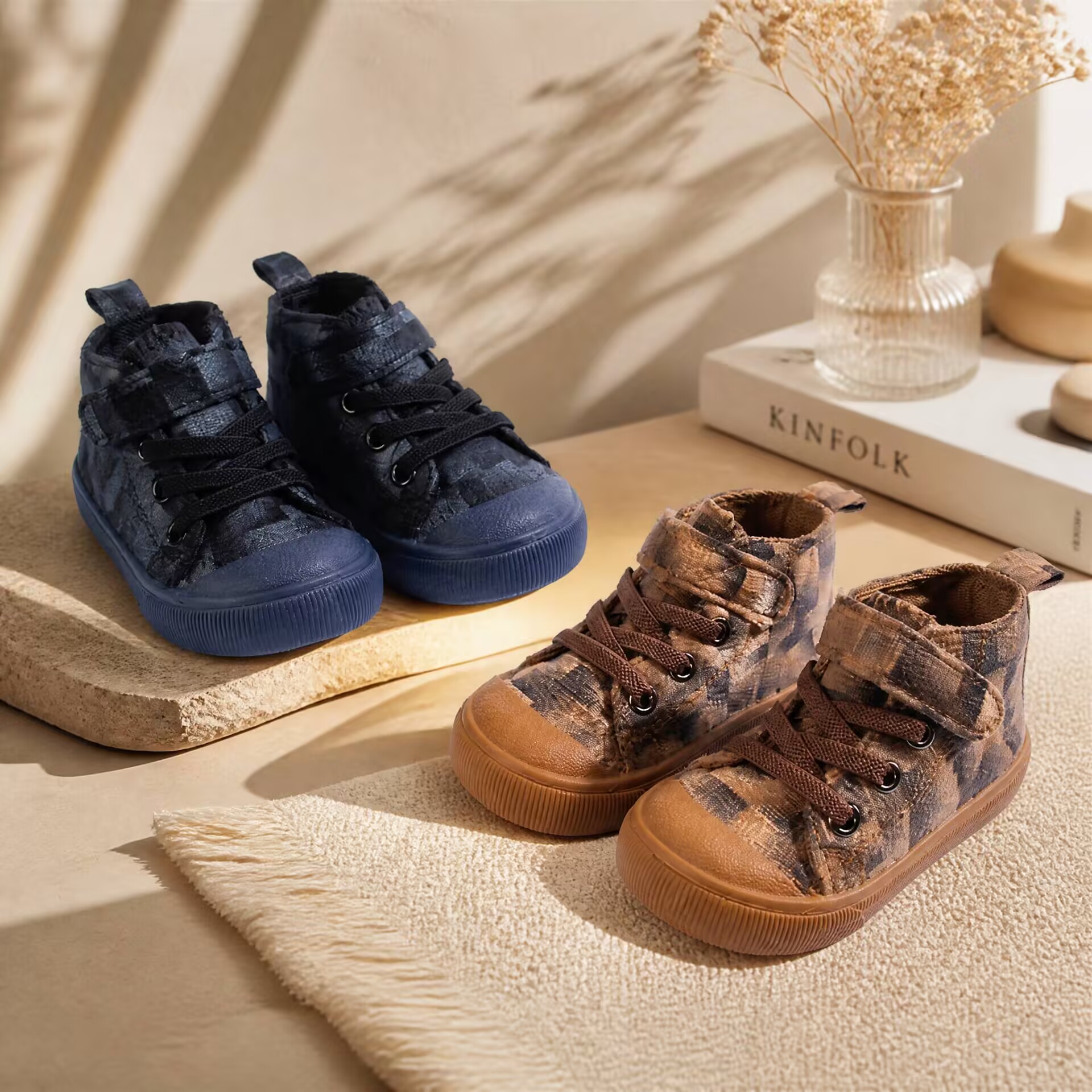 Spring and Autumn High-top Sho - Velcro Hook Loop recension och pris