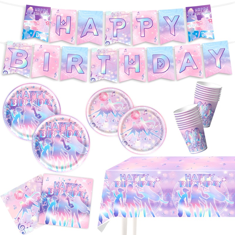 K-pop Birthday Decorations for - Cosplay Prop Display recension och pris