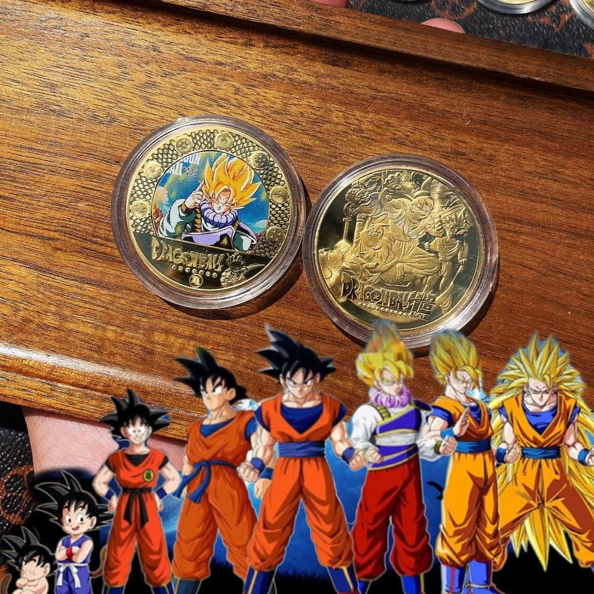Dragon Ball Collect Gold Coin  - Cosplay Fireball Prop recension och pris