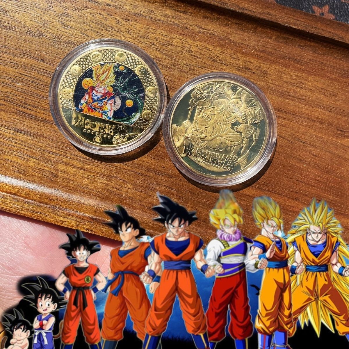 Dragon Ball Collect Gold Coin  - Cosplay Fireball Prop recension och pris