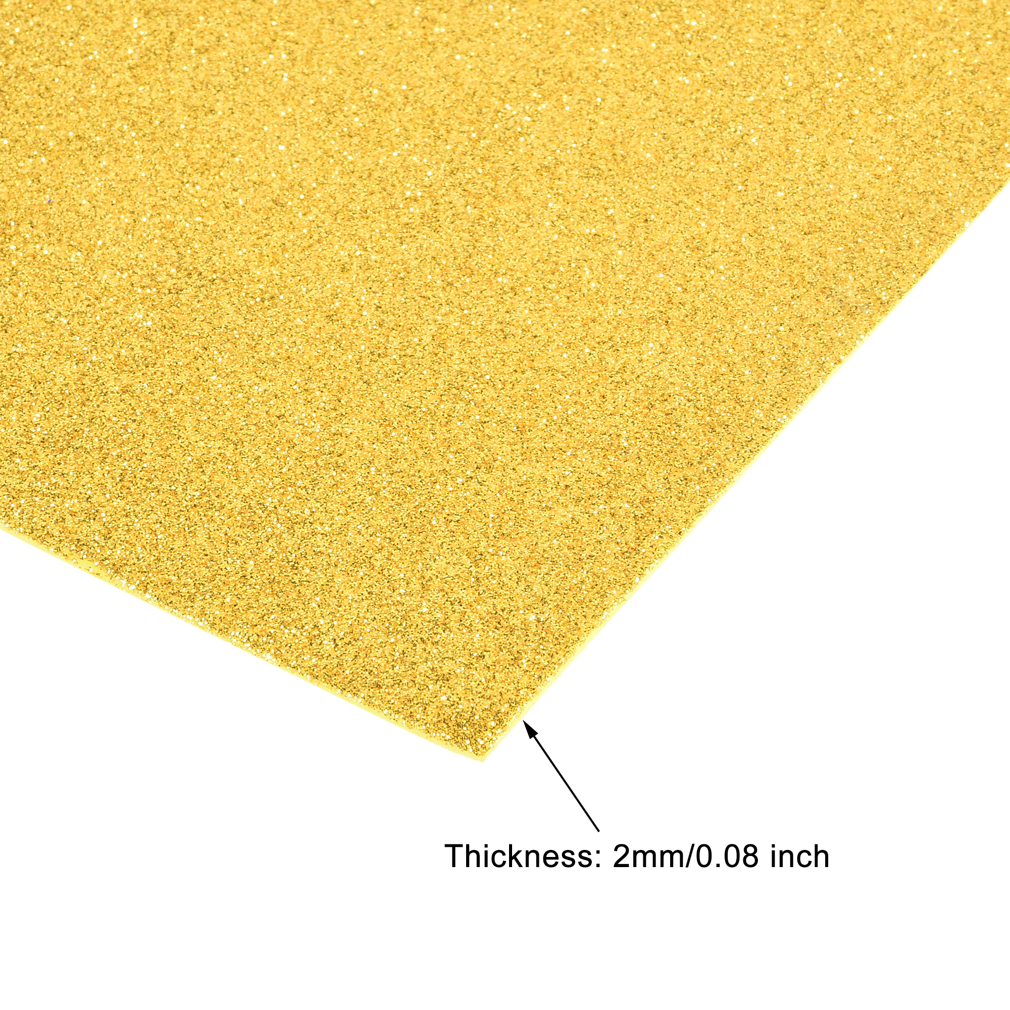 Uxcell 6pcs 2mm Thick Gold Pow - Eva Foam Sheet recension och pris