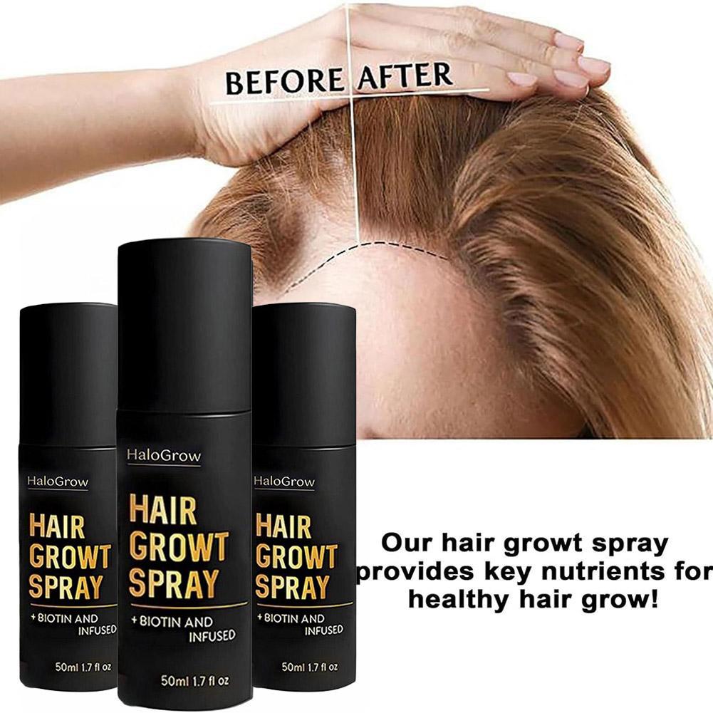 Natural Hair Growth Spray With - Hair Spray Color recension och pris