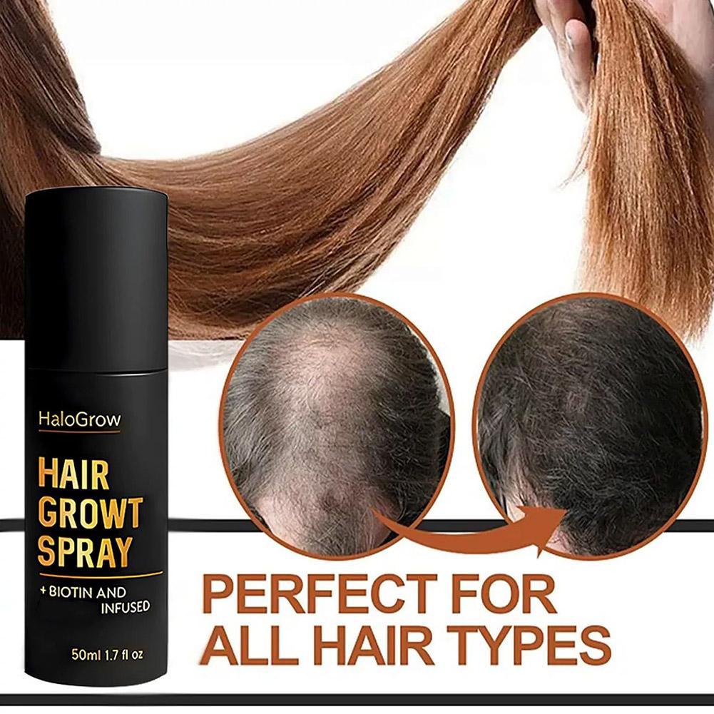 Natural Hair Growth Spray With - Hair Spray Color recension och pris