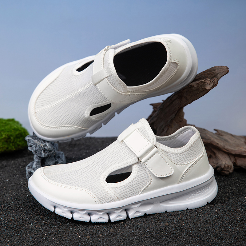 Wide Fit Women's Summer Shoes  - Velcro Hook Loop recension och pris