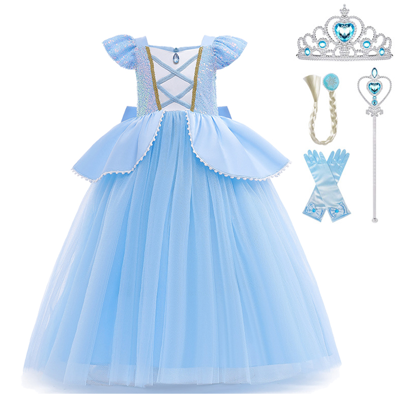 Cinderella Cosplay Costume Kid - Cosplay Prop Bow recension och pris