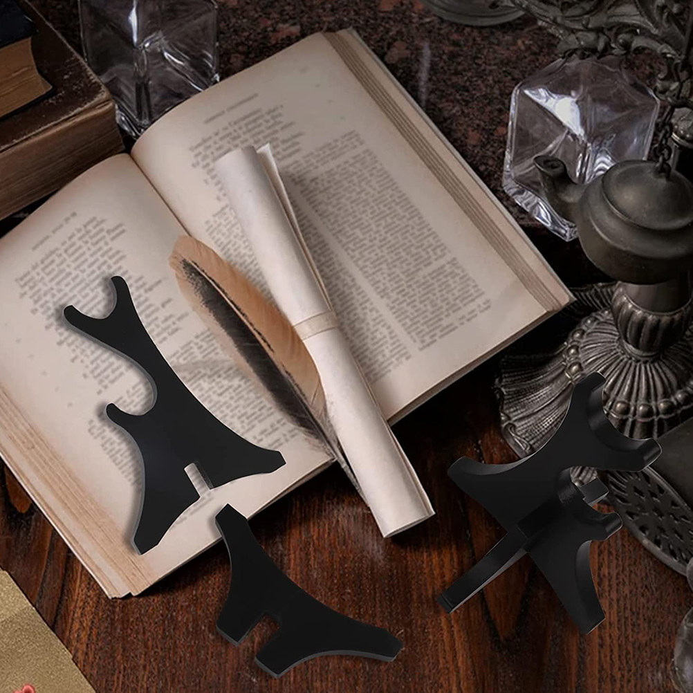 2Pcs Two-Tier Wand Stands Desk - Cosplay Prop Display recension och pris