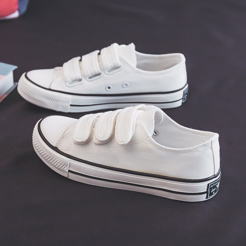 New style Velcro low-top white - Velcro Hook Loop recension och pris