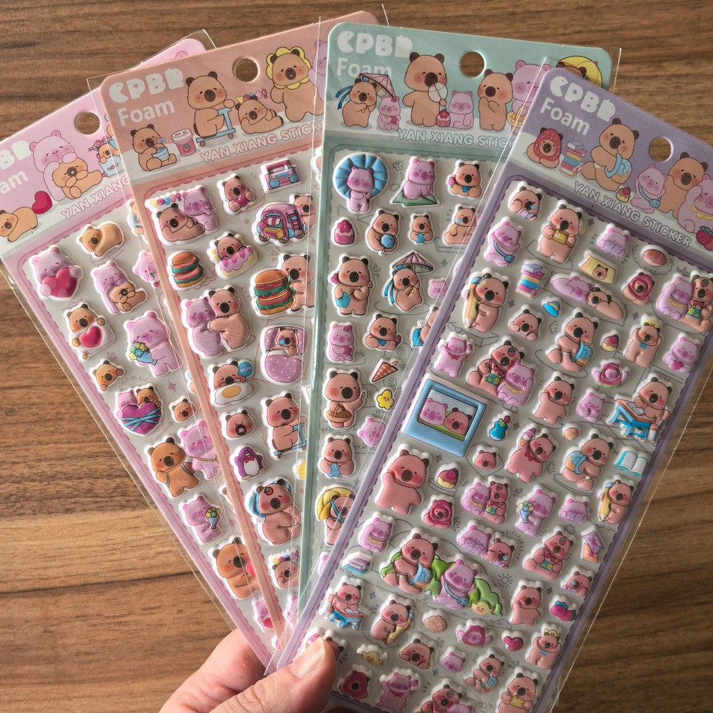 4 Sheets CPBB Cute Bear Pig Fo - Eva Foam Sheet recension och pris
