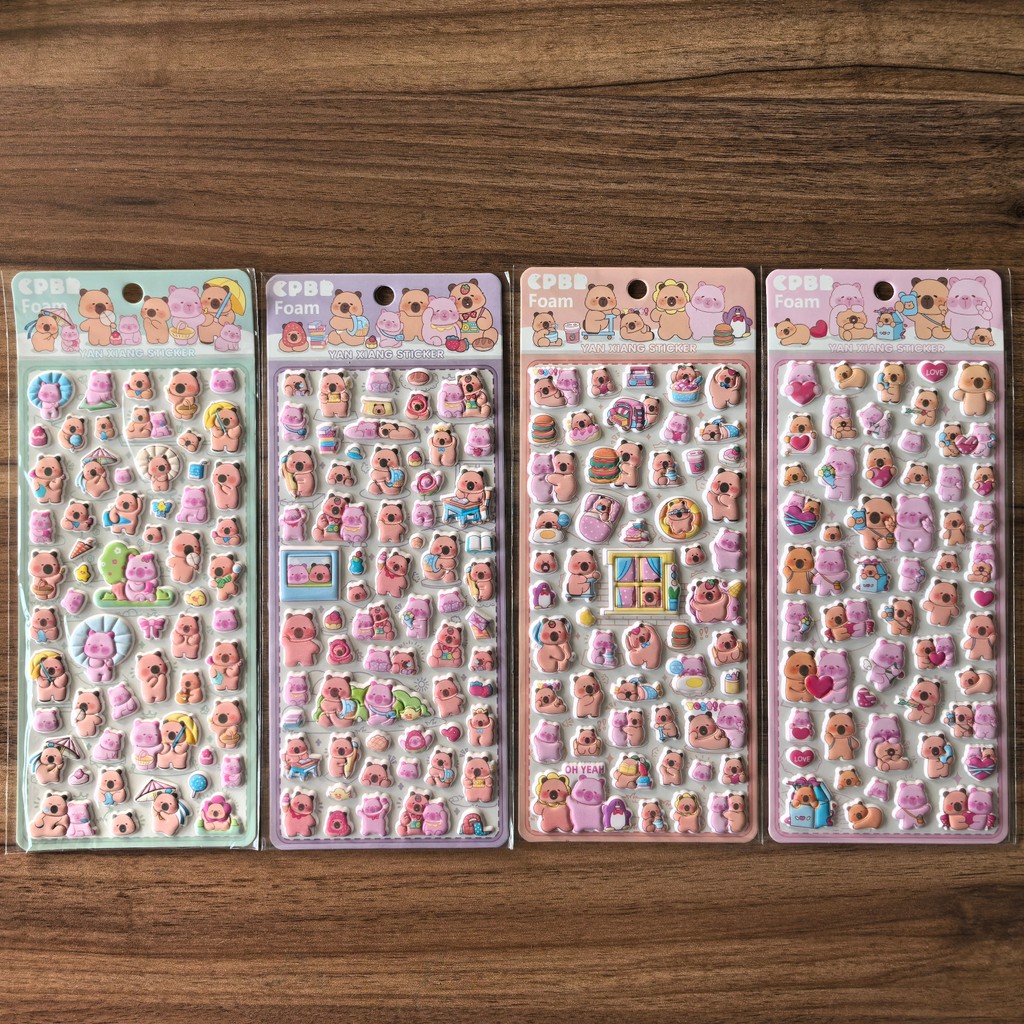 4 Sheets CPBB Cute Bear Pig Fo - Eva Foam Sheet recension och pris