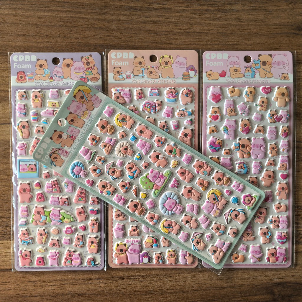 4 Sheets CPBB Cute Bear Pig Fo - Eva Foam Sheet recension och pris