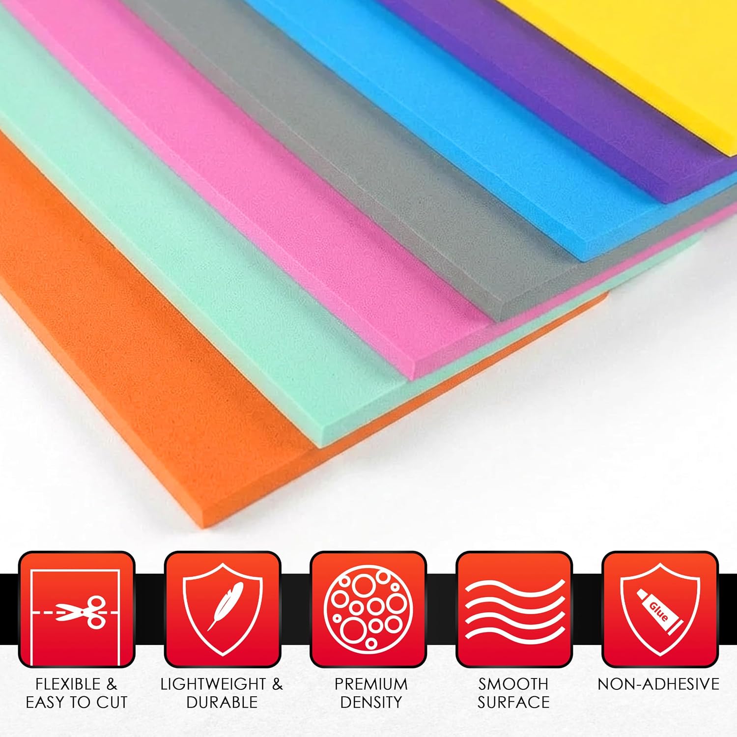 30 Pack EVA Foam Sheets for Cr - Eva Foam Sheet recension och pris