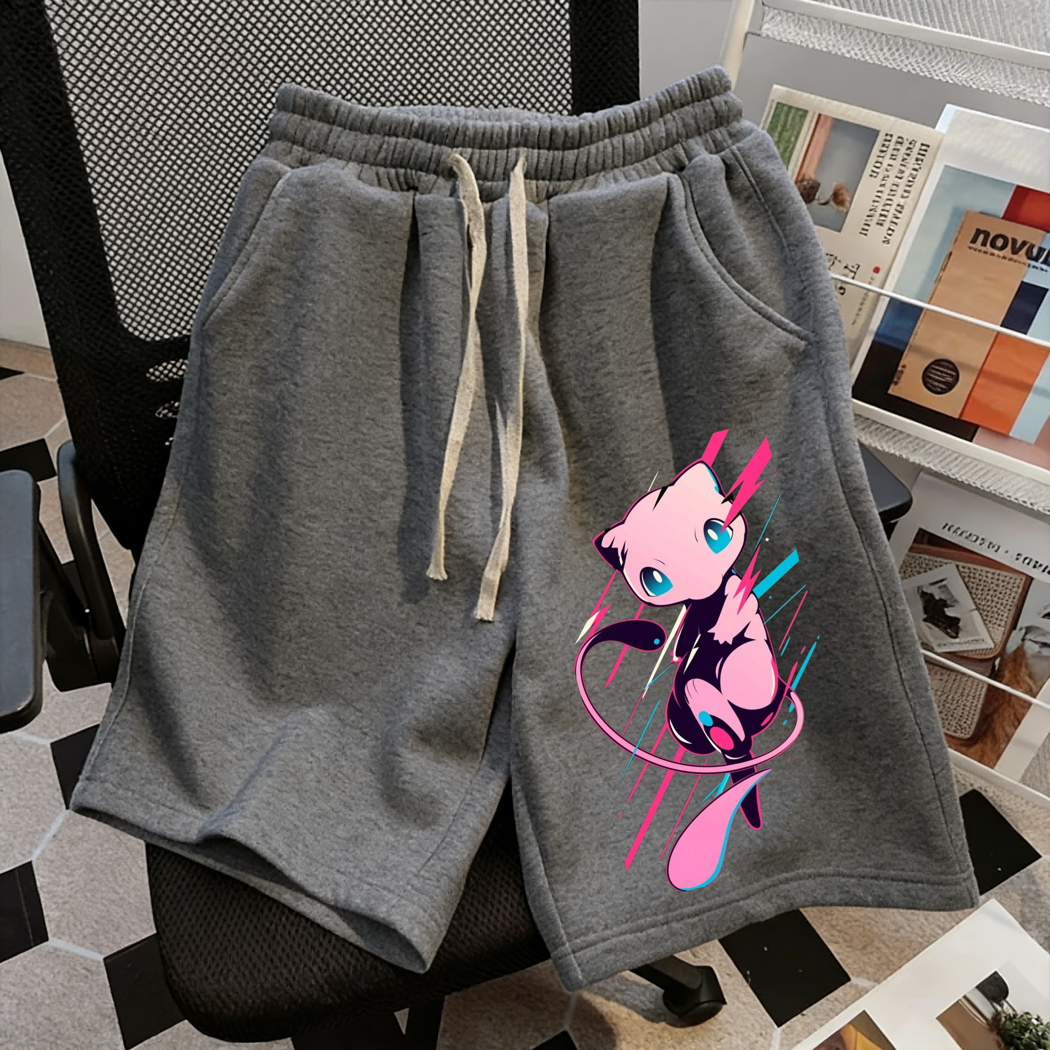 Summer Mewtwo Pokemon Shorts f - Pokeball Cosplay Prop recension och pris