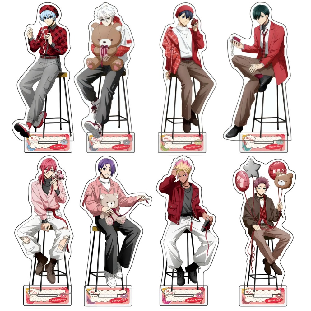 Acrylic Stand Anime Blue Priso - Cosplay Prop Display recension och pris