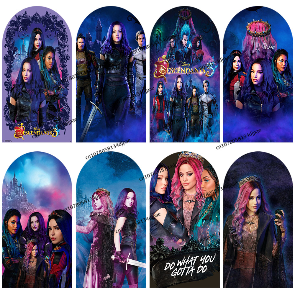 Descendants 3 Arch Backdrop Ki - Cosplay Prop Display recension och pris