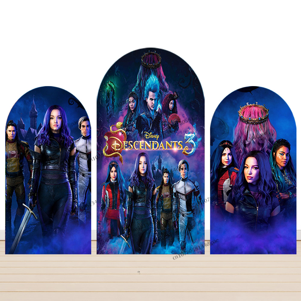 Descendants 3 Arch Backdrop Ki - Cosplay Prop Display recension och pris