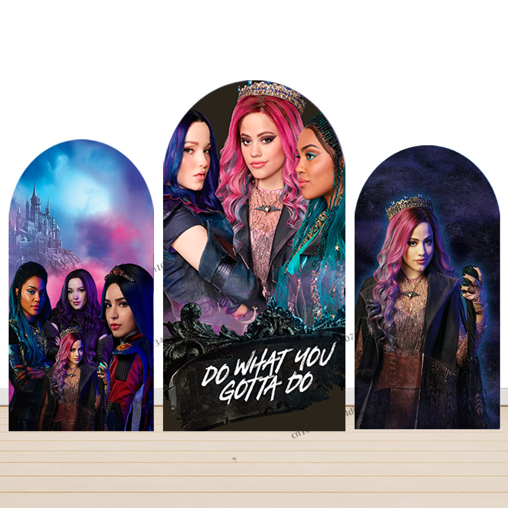 Descendants 3 Arch Backdrop Ki - Cosplay Prop Display recension och pris