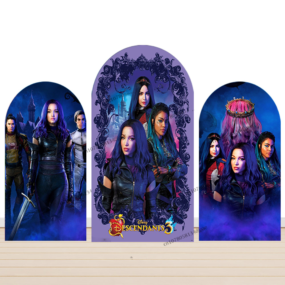 Descendants 3 Arch Backdrop Ki - Cosplay Prop Display recension och pris