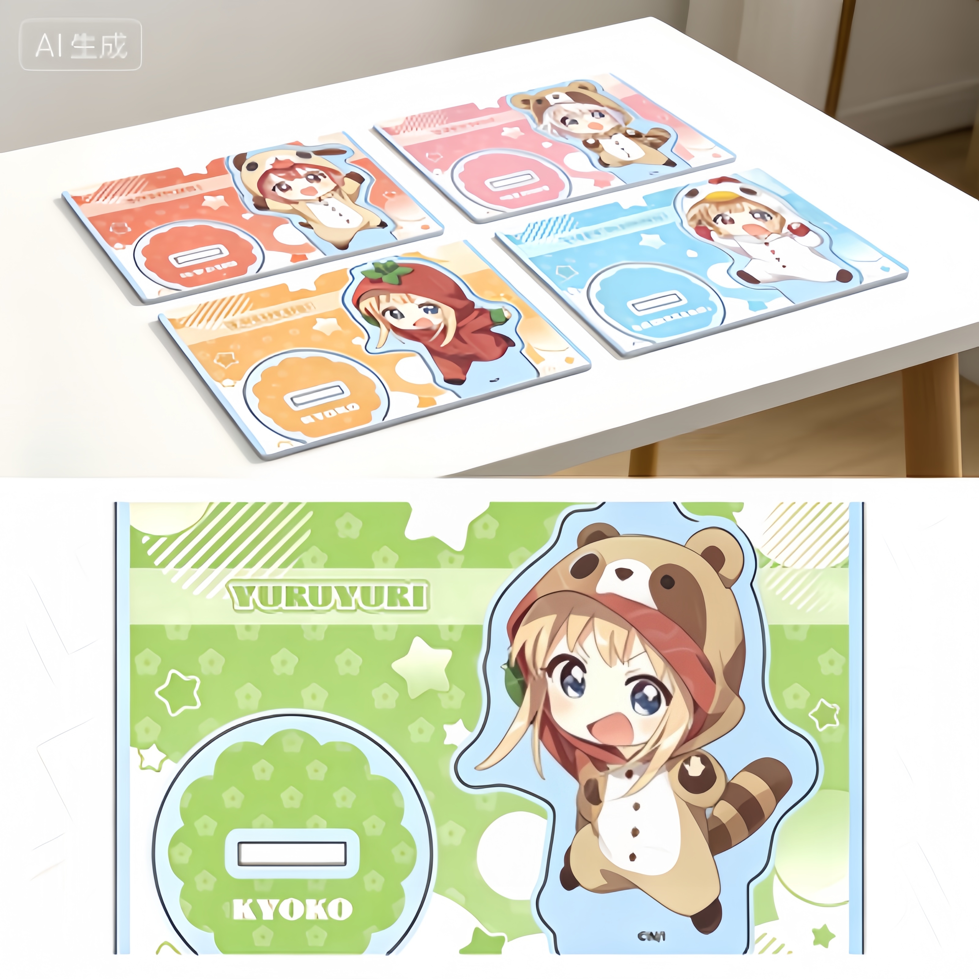 Wholesale Anime YuruYuri Acryl - Cosplay Prop Painting recension och pris