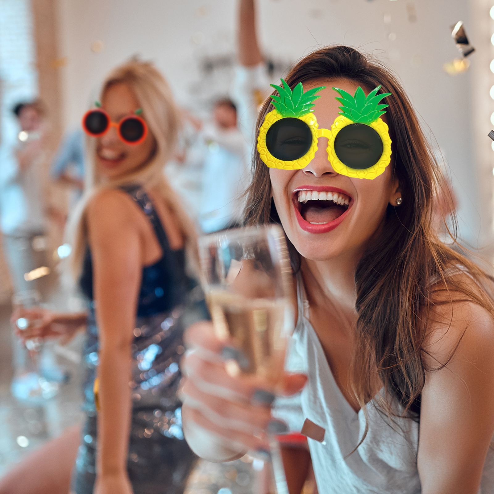 Cartoon Pineapple Sunglasses H - Cosplay Prop Designer recension och pris