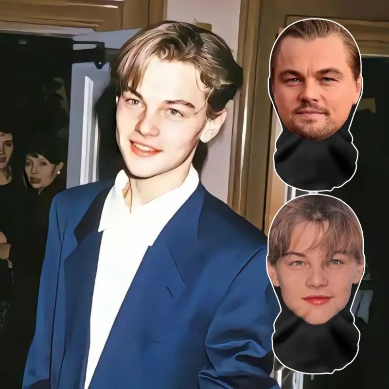 Leonardo DiCaprio 3D Pattern M - Free Cosplay Prop Patterns recension och pris