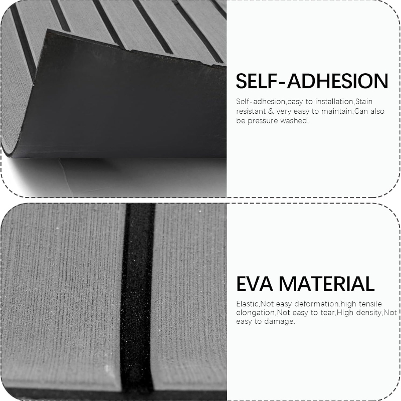 1200/2400x450x6mm Faux Teak EV - Eva Foam Sheet recension och pris
