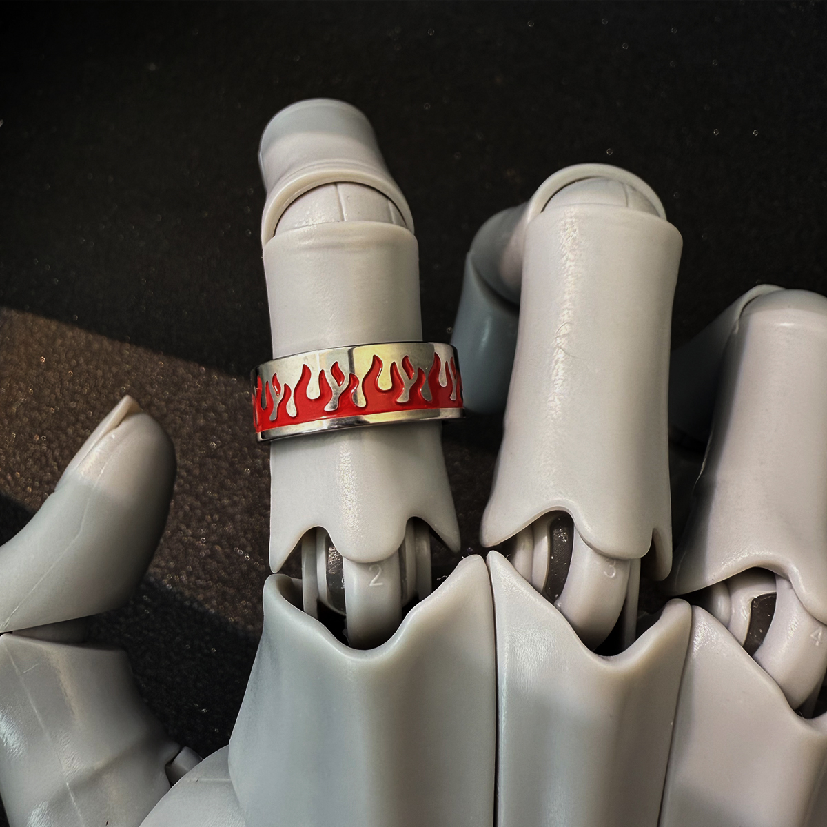 Retro Flame Fire Stainless Ste - Cosplay Flame Prop recension och pris